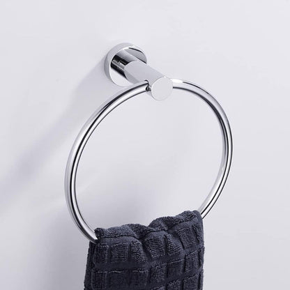 Wesda Towel Ring Stainless Steel in Shiny Chrome