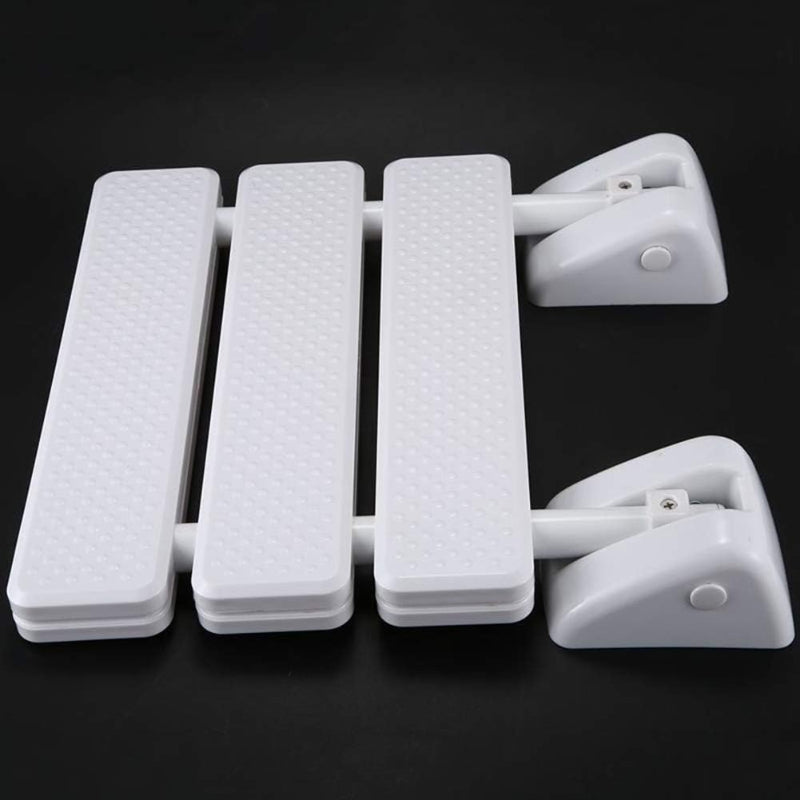 Foldable Shower Seat for Bathing Area for Elders or KIds | Supports Upto 150kg+ of Weight | Made in ABS Panel + Aluminum Alloy Base