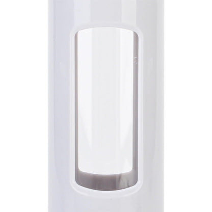 400ml Dispenser in White/Gold for Liquid Soap, Shampoo, Body Wash or Sanitizer | Made in ABS Plastic | Wall Mounted