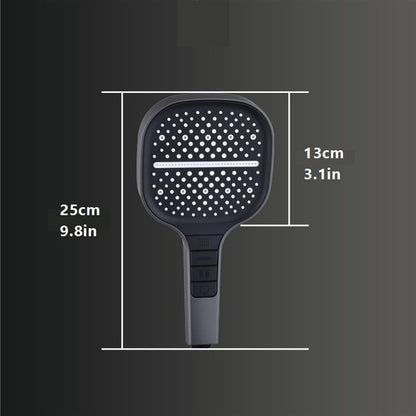 4 in 1 Function Hand Shower 9"inches for Bathing in Shiny Chrome