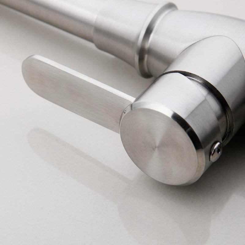12" inches Round Neck Kitchen Mixer in Stainless Steel | Hot and Cold Mixer