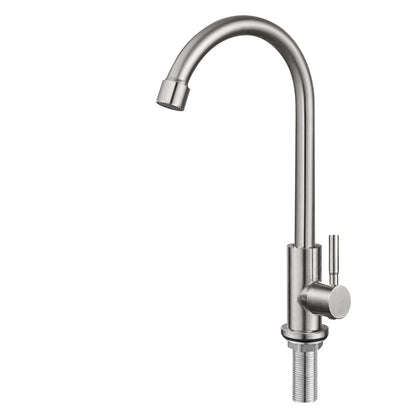 Sink Cock in Stainless Steel in 10" inches | Single Line