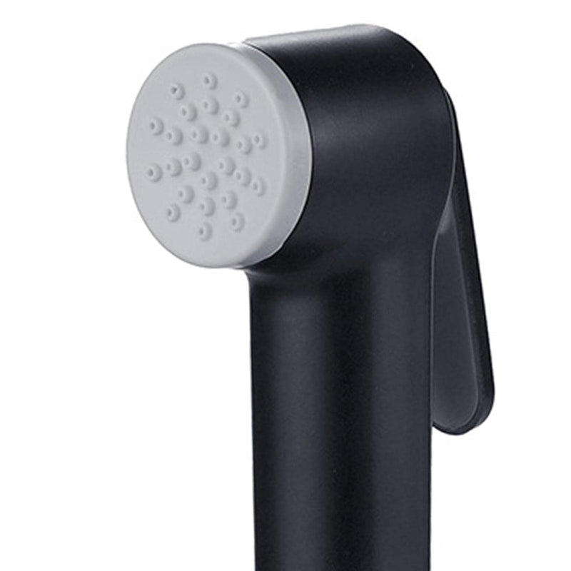 Premium Muslim Shower Head 6"inches in Matt Black | Durable ABS Plastic | High Water Pressure | Easy Installation