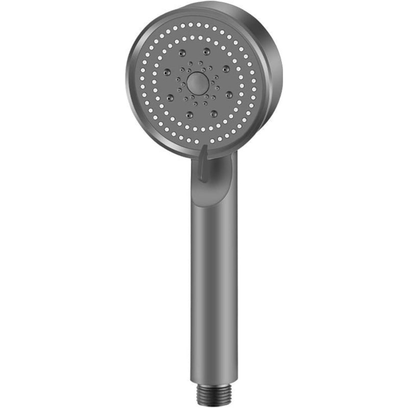 5 in 1 Hand Shower Set with Mist for Bathing in Matt Dark Grey | Durable ABS Plastic | 9" inches Head and 1.5 Meter Stainless Steel Chrome Pipe