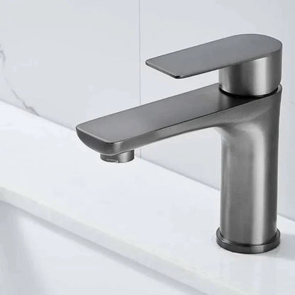 Led Piano Button Complete Bathroom Set in Stainless Steel with Basin Mixer in Mettalic Grey | Shows Shower Time and Water Temprature