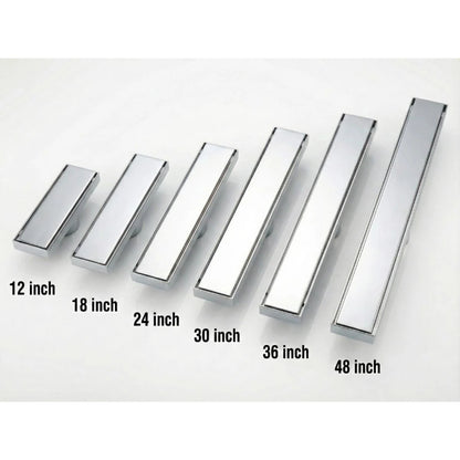 Tile Insert Linear Floor Drain in Stainless Steel