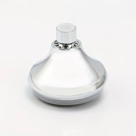 5 in 1 Round Bathing Shower Head 4" inches in Chrome | Durable ABS Plastic | High Pressure