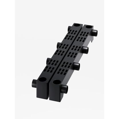 Portable Foldable Storage Cabinet Organizer Shelf with Doors, PP Plastic with Steel Rods | Lightweight, Space-Saving Storage Rack for Home, Bedroom o Kids Room