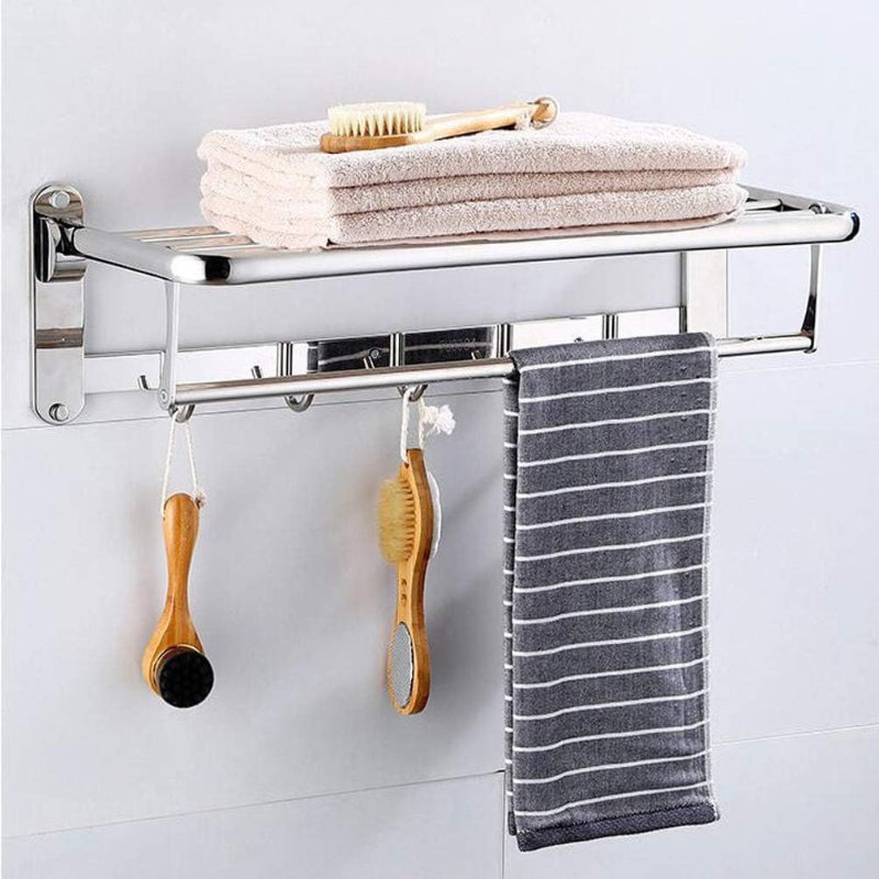 Premium Towel Rack in Stainless Steel