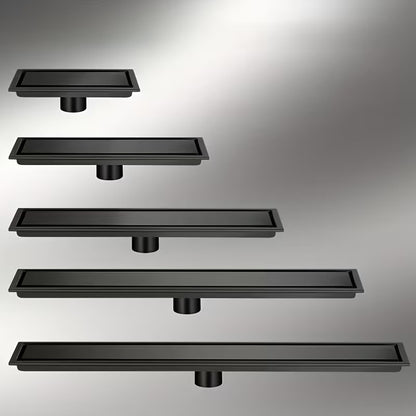 Tile Insert Linear Floor Drain in Stainless Steel