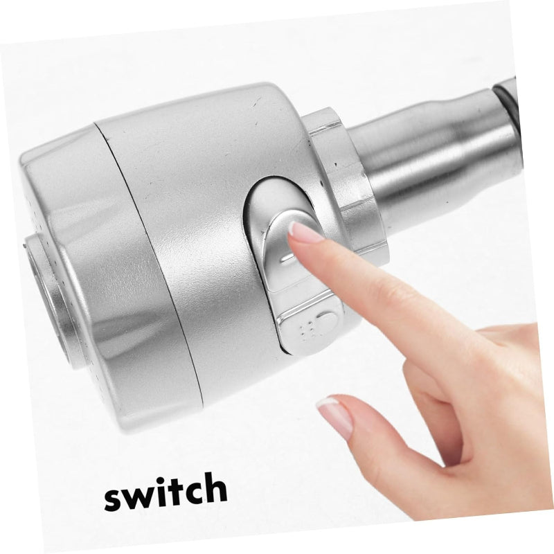 Flexible Neck Faucet with Dual Water Flow in Stainless Steel | Single Line | Easy to Install