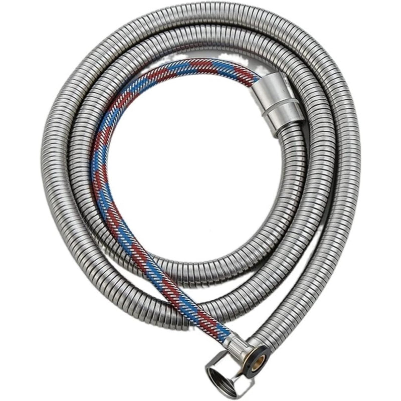1m | 1.2m | 1.5m | High Pressure Muslim Shower Water Pipe in Stainless Steel Chrome for Bathrooms, Toilets or Wash Areas