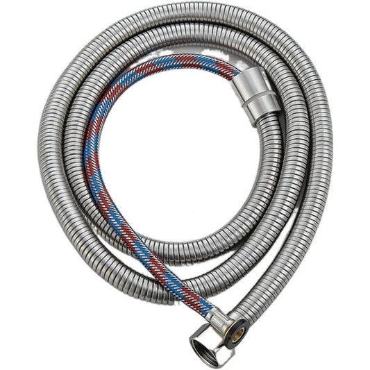 1m | 1.2m | 1.5m | High Pressure Muslim Shower Water Pipe in Stainless Steel Chrome for Bathrooms, Toilets or Wash Areas