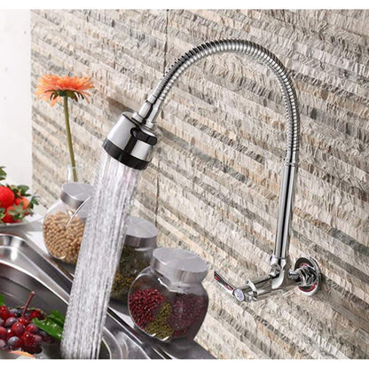 360° Flexible Neck for Faucets in Stainless Steel for Kitchen and Bathroom | Dual Function Sprayer