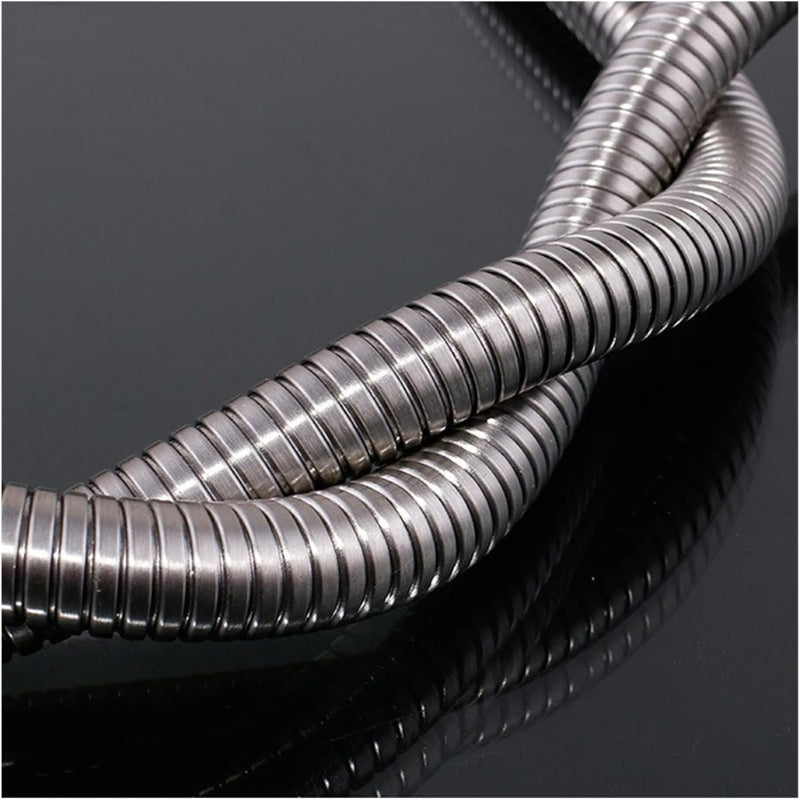 1m | 1.2m | 1.5m | High Pressure Muslim Shower Water Pipe in Stainless Steel Chrome for Bathrooms, Toilets or Wash Areas