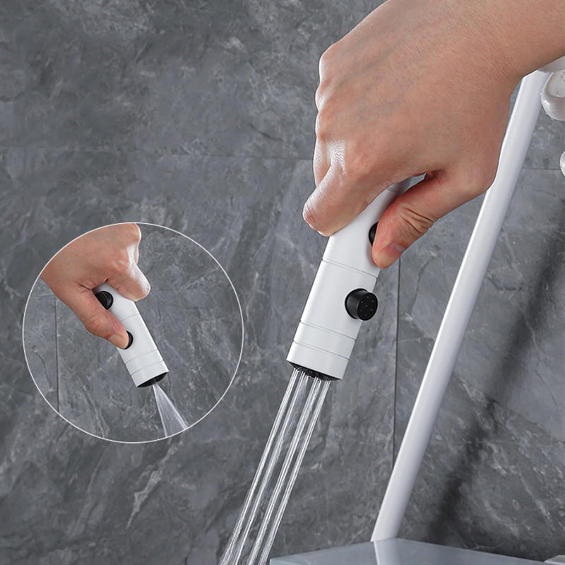 Premium Piano LED Bathroom Shower Set with Basin Mixer