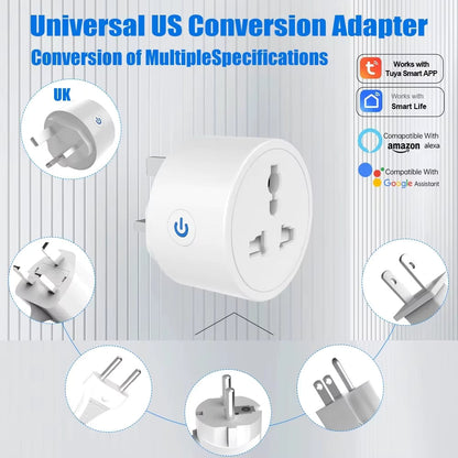 Smart Wi-fi 20A Plug 3 Pin