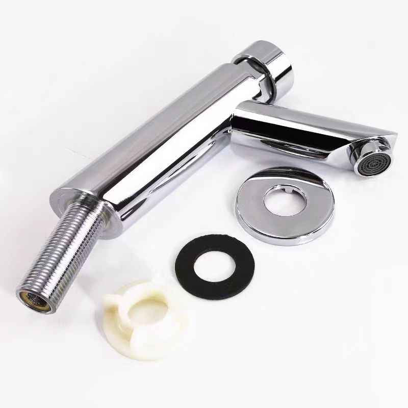 Auto Off Push Button Faucet in Brass | Auto Off in 5 to 8 Seconds | Single Line | Deck Mounted | for Bathrooms and Kitchens