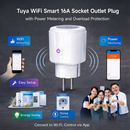 Smart Wi-fi Plug 16A