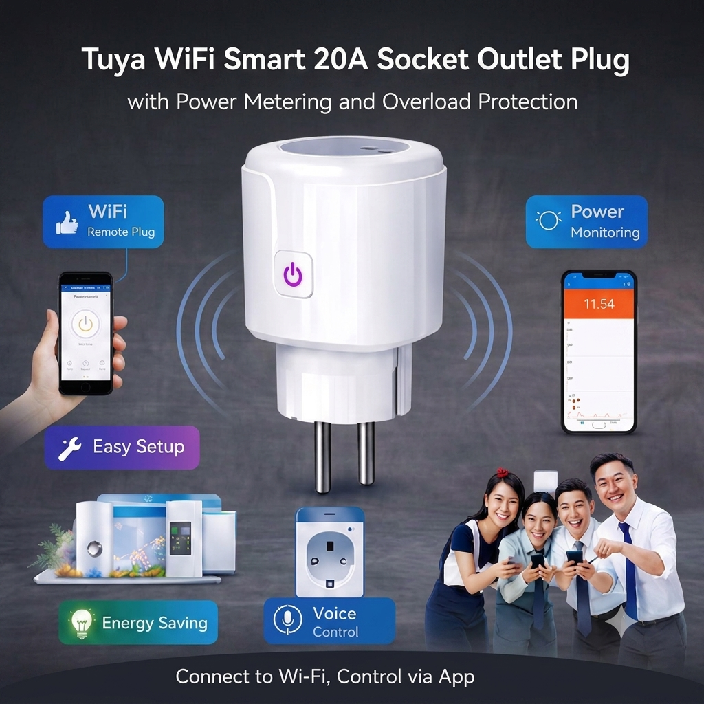 Smart Wi-fi Plug 20A