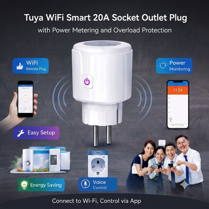 Smart Wi-fi Plug 20A