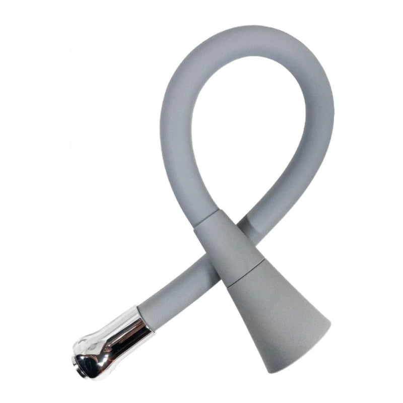 360° Flexible Rubber Neck for Faucets in Stainless Steel for Kitchen and Bathroom | Dual Function Sprayer