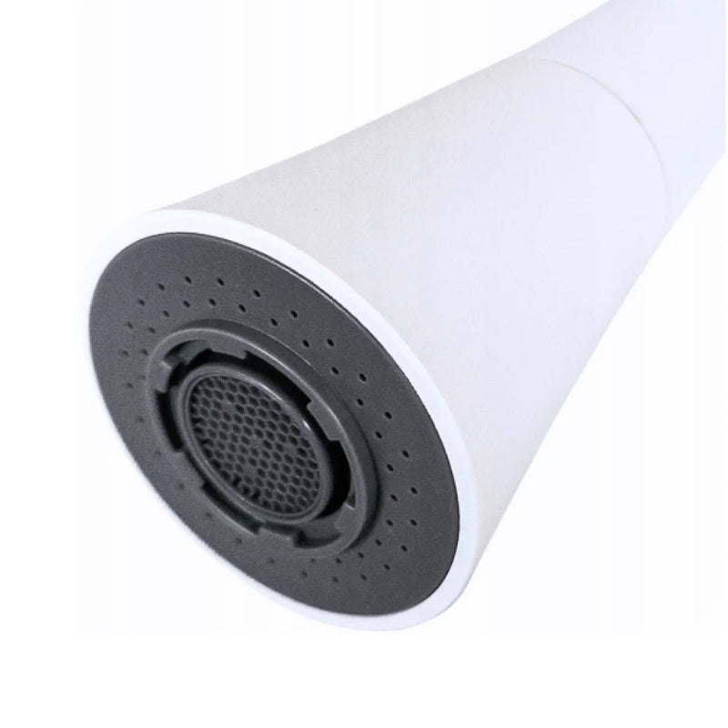 360° Flexible Rubber Neck for Faucets in Stainless Steel for Kitchen and Bathroom | Dual Function Sprayer