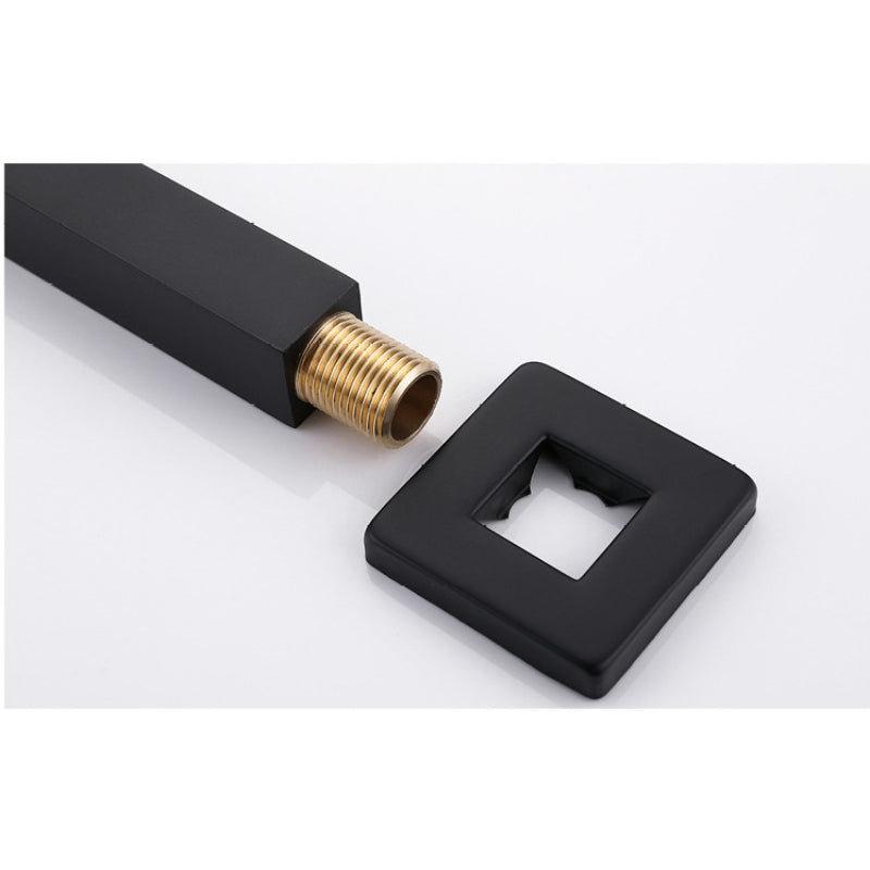 16"| 18"| 24" inches Shower Rod Made in Stainless Steel | Available in Shiny Chrome, Matt Black & Shiny Gold