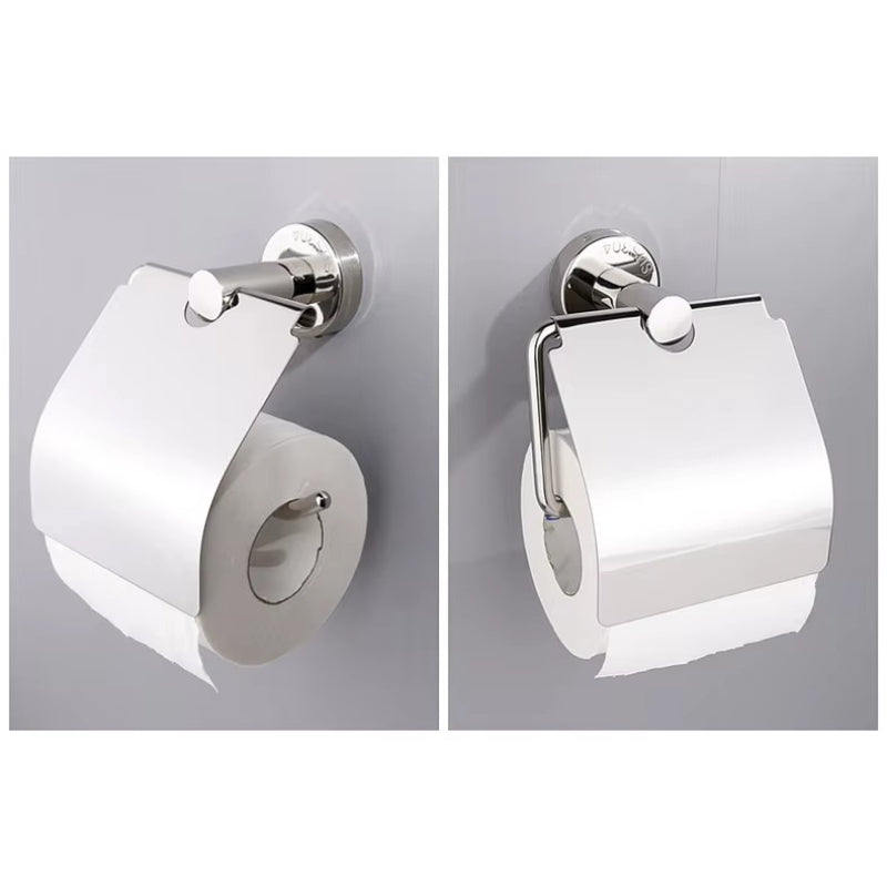 Wesda Toilet Tissue Roll Holder Stainless Steel in Shiny Chrome