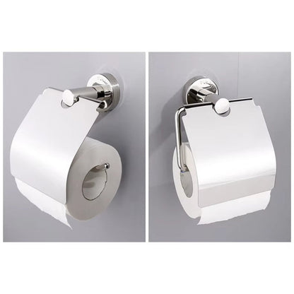 Wesda Toilet Tissue Roll Holder Stainless Steel in Shiny Chrome