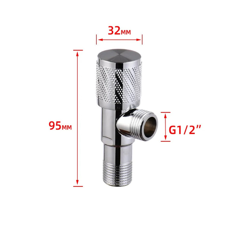 Heavy Duty T-Cock Valve in Stainless Steel | Connection 1/2" inch