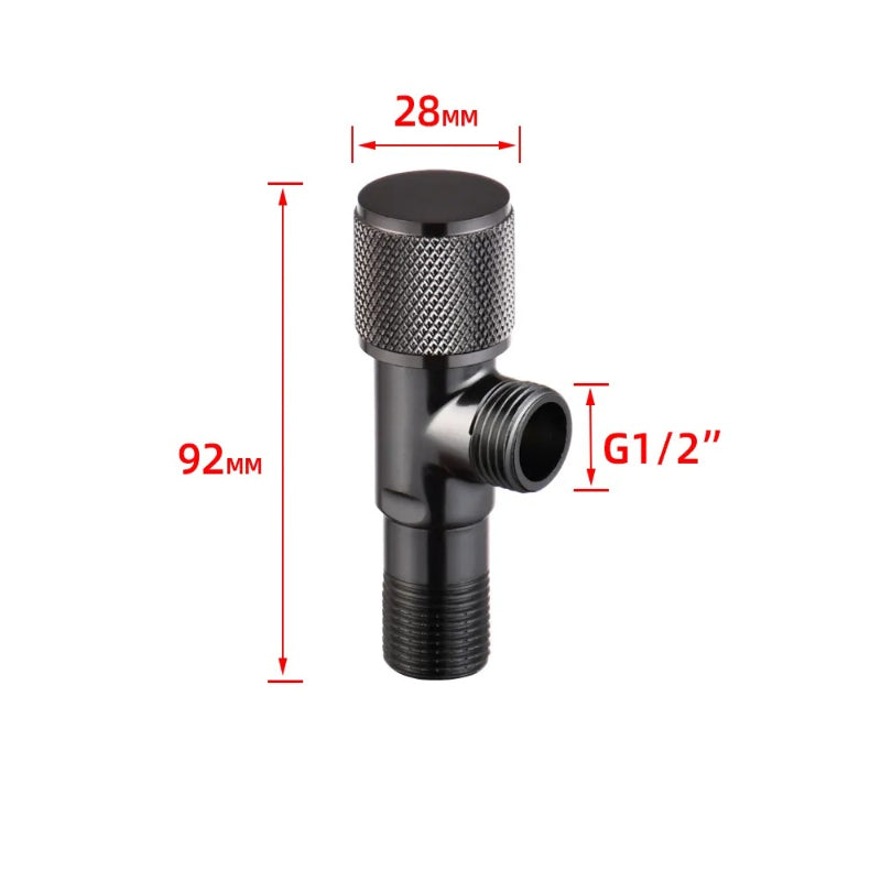 Heavy Duty T-Cock Valve in Stainless Steel | Connection 1/2" inch