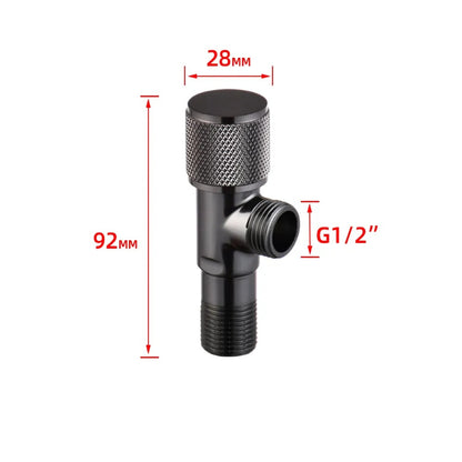 Heavy Duty T-Cock Valve in Stainless Steel | Connection 1/2" inch