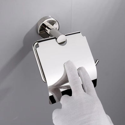 Wesda Toilet Tissue Roll Holder Stainless Steel in Shiny Chrome