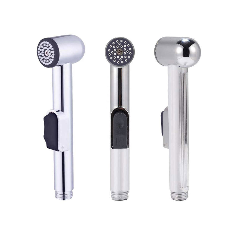 Premium Muslim Shower Head 7"inches in Chrome | Durable ABS Plastic | High Water Pressure | Easy Installation