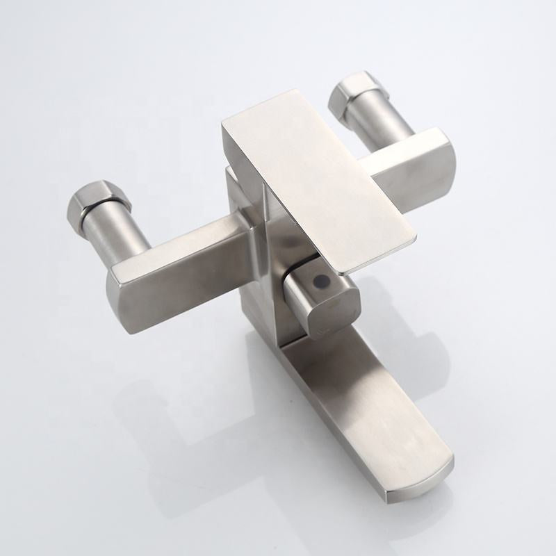 Complete Bathroom Shower Set with Toilet Shower and Basin Faucet in Stainless Steel | Hot and Cold Mixer
