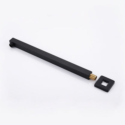 16"| 18"| 24" inches Shower Rod Made in Stainless Steel | Available in Shiny Chrome, Matt Black & Shiny Gold