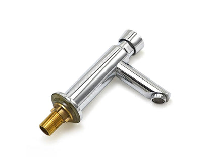 Self Closing Deck Mounted Faucet in Brass | Auto Off in 5 to 8 Seconds | Water Saving Design | for Masjids, Wazu Khana, Offices or Schools