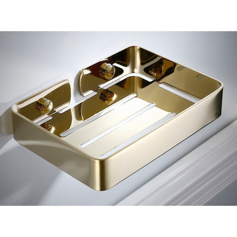 Premium Soap Dish and Organizer in Heavy Duty 304 SUS Stainless Steel for Bathrooms, Wash Areas | Wall Mounted