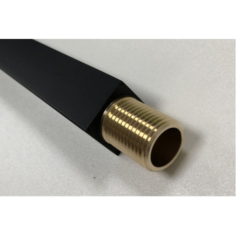 16"| 18"| 24" inches Shower Rod Made in Stainless Steel | Available in Shiny Chrome, Matt Black & Shiny Gold
