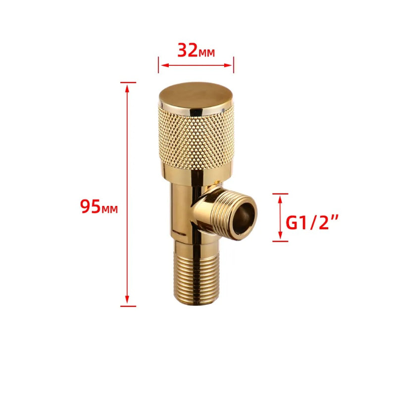 Heavy Duty T-Cock Valve in Stainless Steel | Connection 1/2" inch