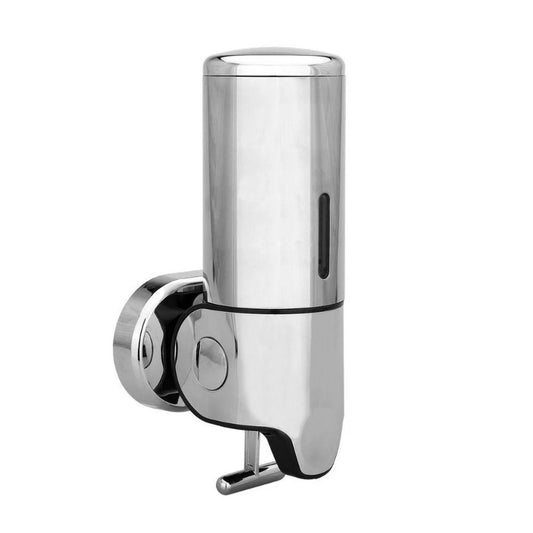 500ml Liquid Soap Lever Dispenser in Chrome Matt Finish ABS Plastic