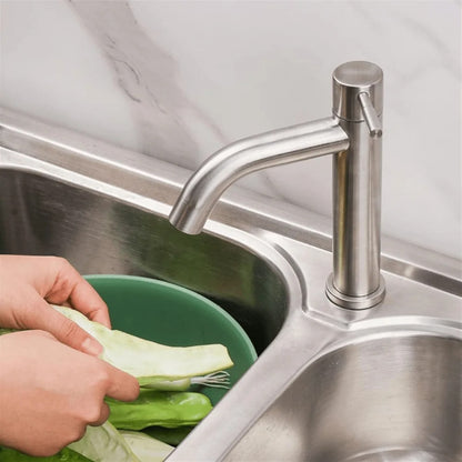 Top Pillar Cock in Stainless Steel for Kitchen and Bathrooms | Single Line