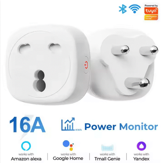 Smart Wi-fi Heavy Duty 3 Pin Power Plug 16A