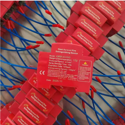 Switchora Automatic Aerosol Fire Extinguishing Device DIN Rail Mount for Electric Cabinet Power Distribution Box Fire Suppression System