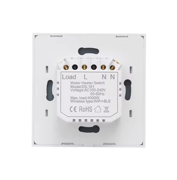 Smart Wi-fi 40A Switch Panel (White / Black)