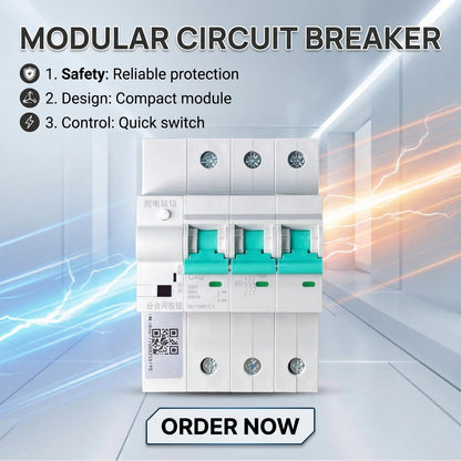 Switchora Smart WiFi Circuit Breaker 3 Phase 63A – MCB DIN Rail, Remote Control, Tuya Smart Life