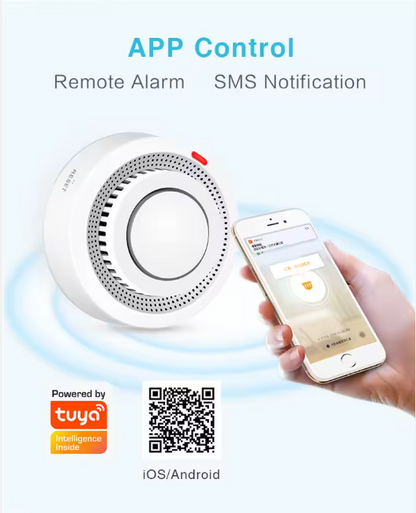 Smart Wi-fi Smoke Detector Sensor