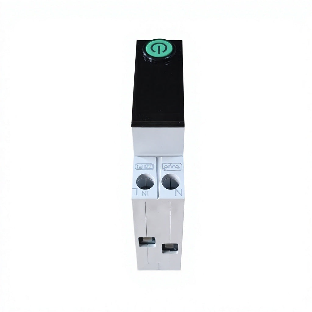 Switchora Smart WiFi Meter Rail 1P 63A – Unit Lock, Digital Screen, Energy Monitor, Tuya App