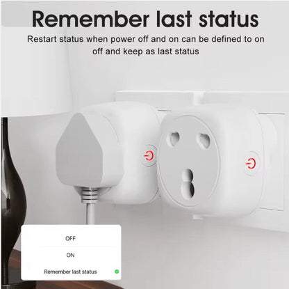 Smart Wi-fi Heavy Duty 3 Pin Power Plug 16A
